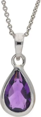 Produktbild von Kettenanhänger Silber 925 Amethyst JL10-02-2125 JuwelmaLux