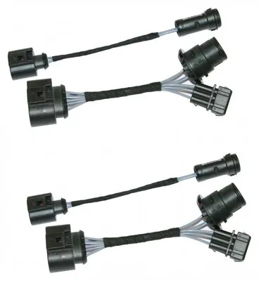 Für Audi A4 B5 8D Original Kufatec Halogen auf Xenon Scheinwerfer Adapter Kabel in der Farbe von KUFATEC GmbH & Co. KG