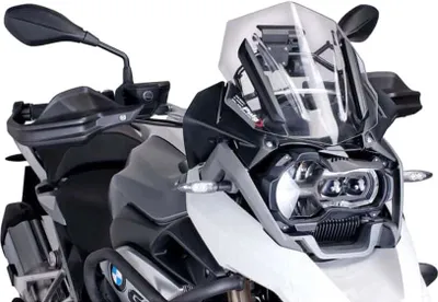 Obrázek produktu pro PUIG sportovní clona kouřová čirá 320x340mm schválená ABE pro Bmw