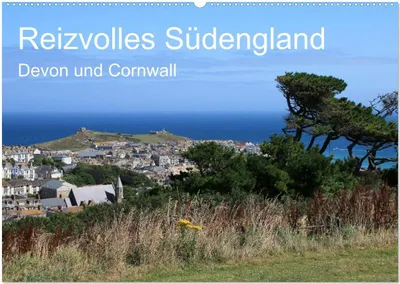 Produktbild von Reizvolles Südengland Devon und Cornwall (Wandkalender 2026 DIN A2 quer), CALVENDO Monatskalender