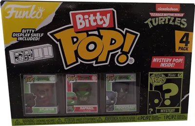 Produktbild von FUNKO Bitty POP - Teenage Mutant Ninja Turtle Splinter #4er Pack