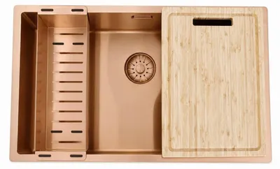Immagine prodotto di Pure.Sink Comfort, tagliere in legno "Bambù", 42 x 30 cm, per lavello, modello PEXCB40-24
