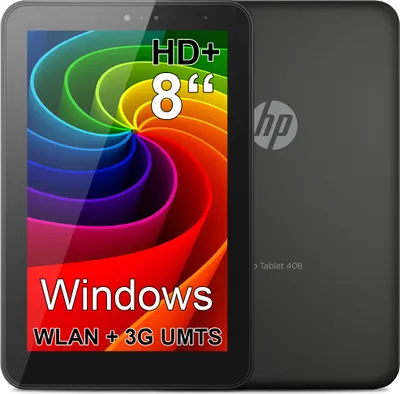 Produktbild von HP Pro Tablet 408 G1 - 8 Zoll Tablet PC - Intel Quad Core - 32 GB - SIM-SLOT - 3G / UMTS - WiFi - Bluetooth - Windows
