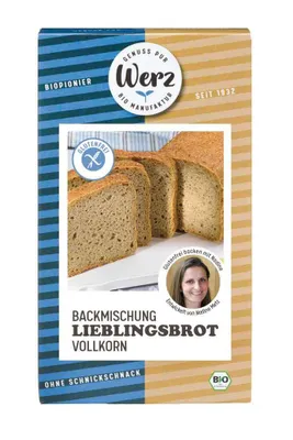 Obrázok produktu pre Werz zmes na pečenie Lieblingsbrot celozrnná500g