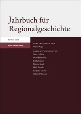 Obrázok produktu pre Jahrbuch für Regionalgeschichte 43 (2025)