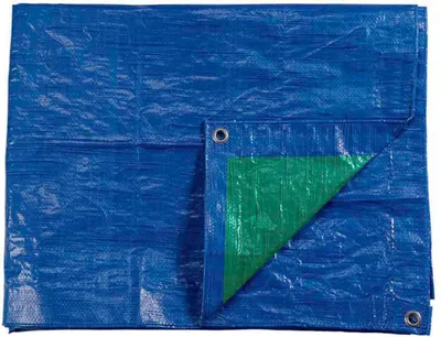 Produktbild von Edm 74991 3x4 M Doppelgesichtsmarkise Blau Blau One Size