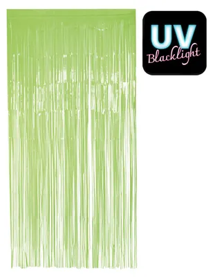 Produktbild von Folienvorhang 100 x 200 cm | Neon Grün UV