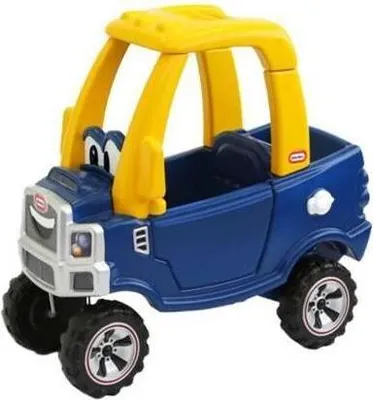 Obrázek produktu pro Little Tikes Cozy Truck, 1,5 rok/roky, 4 kolo/kola, Plast, Černá, Modrá, Žlutá, Nutné baterie