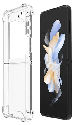 Obrázek produktu pro Pro Samsung Galaxy Z Flip5 5G plastové / silikonové ochranné pouzdro na mobilní telefon PC + TPU