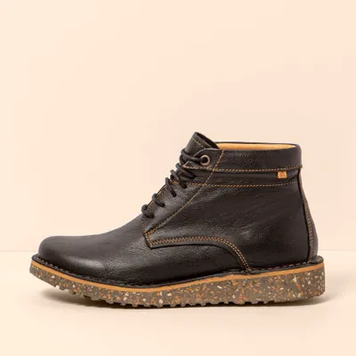 Produktbild von El naturalista Schnürstiefel N5634 NATURAL GRAIN BLACK / FELSEN Farbe Black