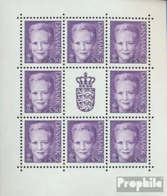 Produktbild von Briefmarken Dänemark 2000 Mi 1245 Kleinbogen (kompl.Ausg.) postfrisch Königin Margarethe II