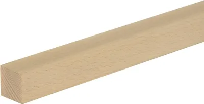 Produktbild von Neuhofer Quadratleiste 95 cm x 30 x 30 mm buche