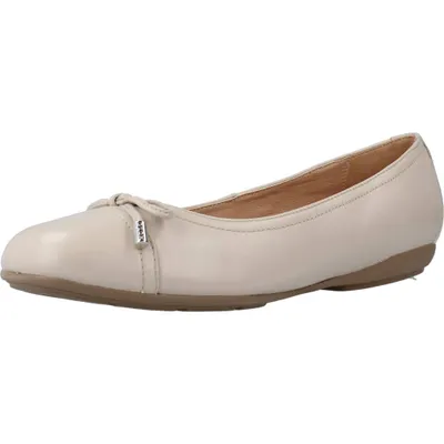 Productafbeelding van Geox dames ballerina's, model Annytah D, gesloten model, beige, maat 42 EU
