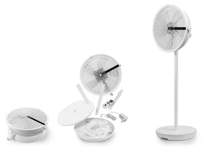 Produktbild von Macom Enjoy & Relax 983, Haushalts-Lamellenlüfter, Weiß, Flur, 44 cm, 110°, 840 - 1300 mm