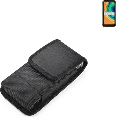 Produktbild von Holster Gürteltasche kompatibel mit Doogee S59 Holster Gürtel Tasche wasserabweisend Handy Hülle Schutz Hülle Outdoor schwarz K-S-Trade