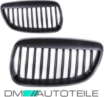 Produktbild von SET Kühlergrill Grill Schwarz Matt passend f. BMW 3er E92 E93 Coupe Cabrio 06-10 auch M-Paket