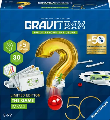 Produktbild von GraviTrax THE GAME Impact 50 Jahre Ravensburger 23917