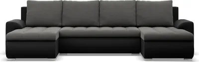 A U-shaped sofa with two chaiselongues, presented on a white background.