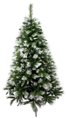 Zdjęcie produktu dla Sztuczne drzewko świąteczne ze śniegiem i podstawą, 240 cm