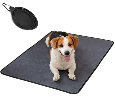 Imagen del producto de Alfombrilla lavable para cachorros, antideslizante, de 120 x 90 cm, ideal para el entrenamiento de cachorros