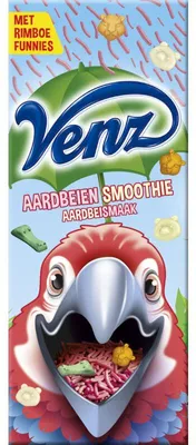 Obrázok produktu pre Venz Aardbeien Smoothie jahodová príchuť 200 g - krémová, osviežujúca, chuťovka