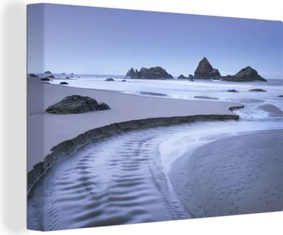 Obrázek produktu pro OneMillionCanvasses® Malba na plátně Nástěnná malba na plátně - Pláž - moře - písek - 150x100cm