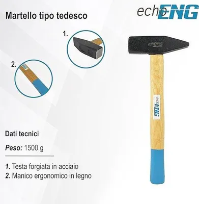 Image de Marteau de serrurier de 1 500 g