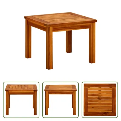 Produktbild von The Living Store Garten-Couchtisch 45x45x36 cm Massivholz Akazie