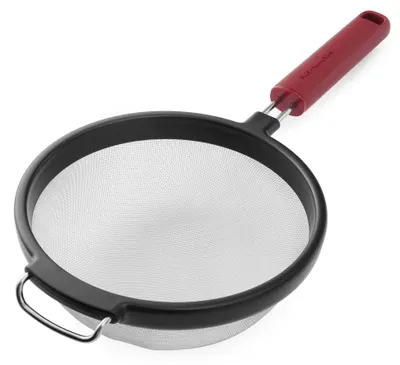 Produktbild von KitchenAid KHA161OHEREG Feinsieb rot Edelstahlgewebe Spülmaschinenfest