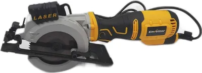 Produktbild von ENVENTOR Mini Kreissäge 705W Handkreissäge 6 Sägeblättern kompakt kraftvoll präzise