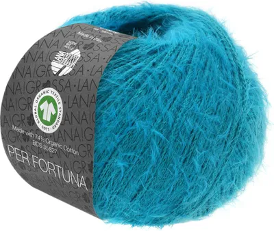 Produktbild von Lana Grossa - Per Fortuna GOTS 0015 grünblau