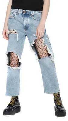 Produktbild von Diesel Aryel 0076N Damen Jeans Hose Straight