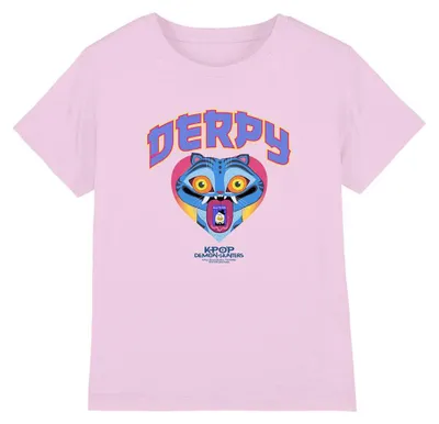 Imagen del producto de Camiseta para niños "Cazadores de demonios K-Pop" - Modelo TV42354 (talla 152-158) (rosa claro)