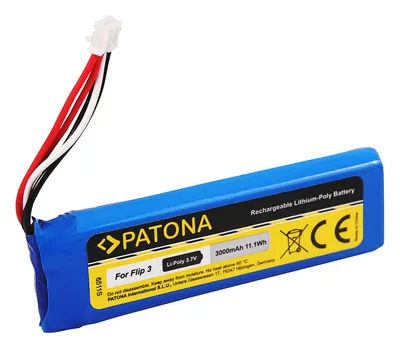 Image de Batterie JBL Flip 3 3000mAh 3,7V Li-Pol GSP872693