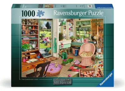 Immagine prodotto di Ravensburger - Puzzle 1000 Il capanno da giardino