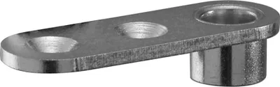 Produktbild von BMH Stangenführungsplatte 1144 für Rundstange ø 10 mm, Stahl verzinkt