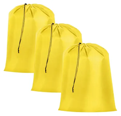 Immagine prodotto di Omgoods - Set di 3 sacchetti per bucato con coulisse