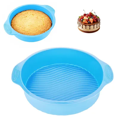 Silikon-Kuchenform 20 cm, antihaftbeschichtet, rot, Premium-Qualität