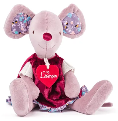 Image de La souris Cilka, vêtue d'une robe, petite (28 cm)