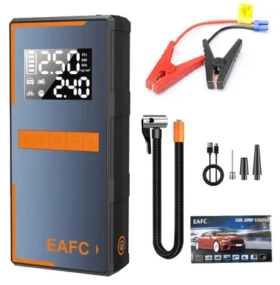 Produktbild von Auto Notstartgerät, Luftpumpe, Tragbare Powerbank, Originalclip