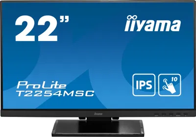 Produktbild von IIYAMA 54.6cm (21,5") T2254MSC-B1AG 16:9 M-Touch HDMI+DP+USB retail