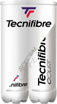 Produktbild von Tecnifibre Bipack Court Tennisbälle Durchsichtig 8 Balls Durchsichtig 8 Balls