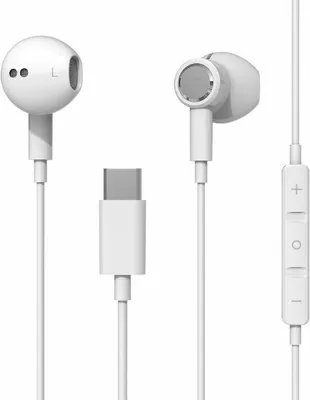 Zdjęcie produktu dla Beline Słuchawki Douszne Usb-C Sk194 Białe/White