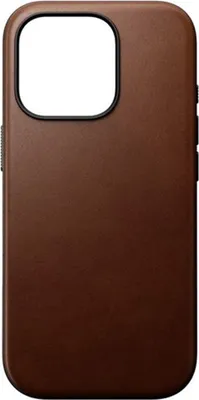Produktbild von Nomad, iPhone 16 Pro Cover Kompatibel mit MagSafe Stoßsicherung aus Leder, Braun