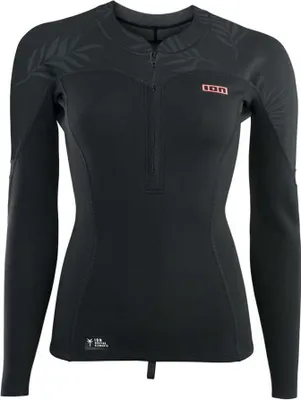 Obrázok produktu pre Ion Neo Top Dámska rashguard s dlhými rukávmi 1,5 mm Čierna L Čierna L