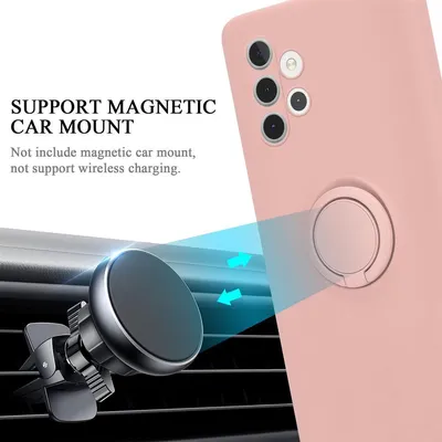Produktbild von Cadorabo Hülle für Samsung Galaxy A32 4G Schutz Hülle in Rosa Handyhülle TPU Etui Case Cover