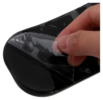 Produktbild von Ergonomische Handgelenkauflage in Schwarz für Büro und Zuhause