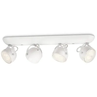 Produktbild von Philips myliving Spot 532343116, Surfaced lighting spot, 4 Glühbirne(n), LED, 4 W, 2700 K, Weiß