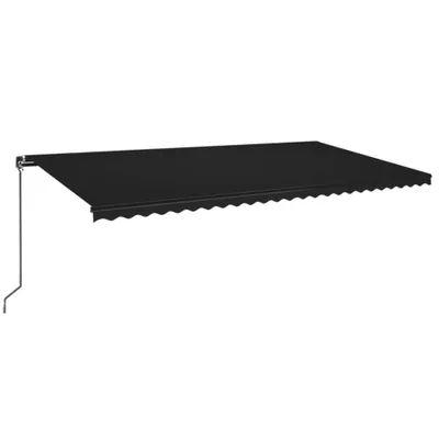 Immagine prodotto di Tenda da Sole Retrattile Manuale con LED 600x350 cm Antracite