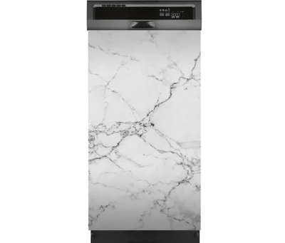 Produktbild von Magnete Dekorative 45x80 cm Küche Magnetmatte Spülmaschine - weiss Marmor